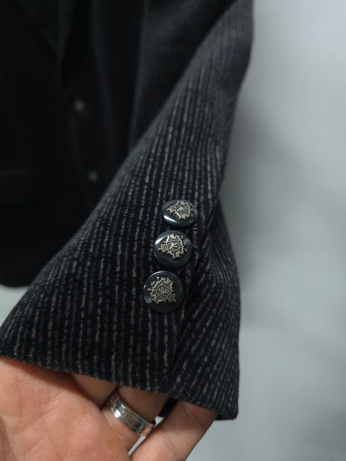 유니버시티 오브 캠브릿지 벨벳 싱글 블레이져 100 상품이미지6