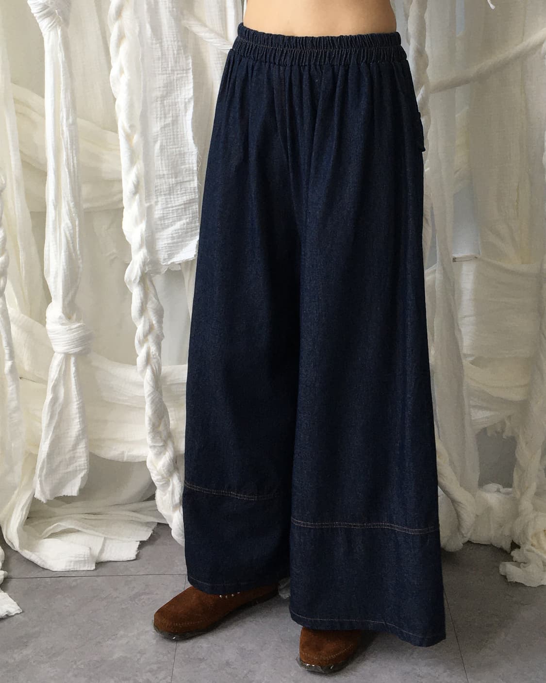 Wide fit denim pants 상품이미지4