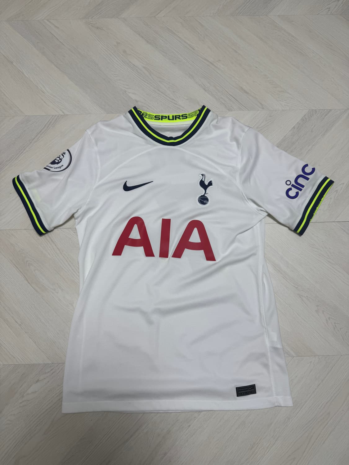 나이키 토트넘 22-23 손흥민 유니폼 S 정품 강남매장구매 상품이미지1