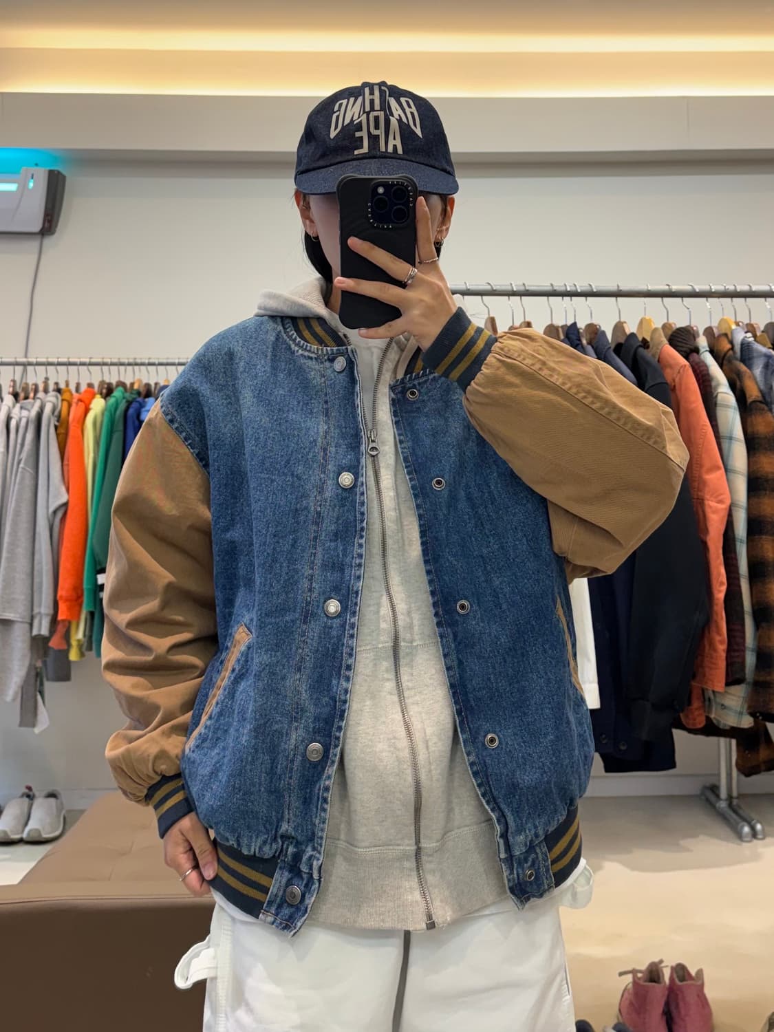 Dunbrooke 데님 바시티자켓 상품이미지6