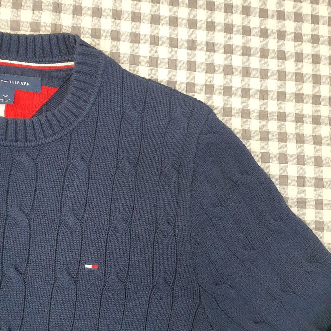 타미힐피거 케이블 니트 남자95 상품이미지3