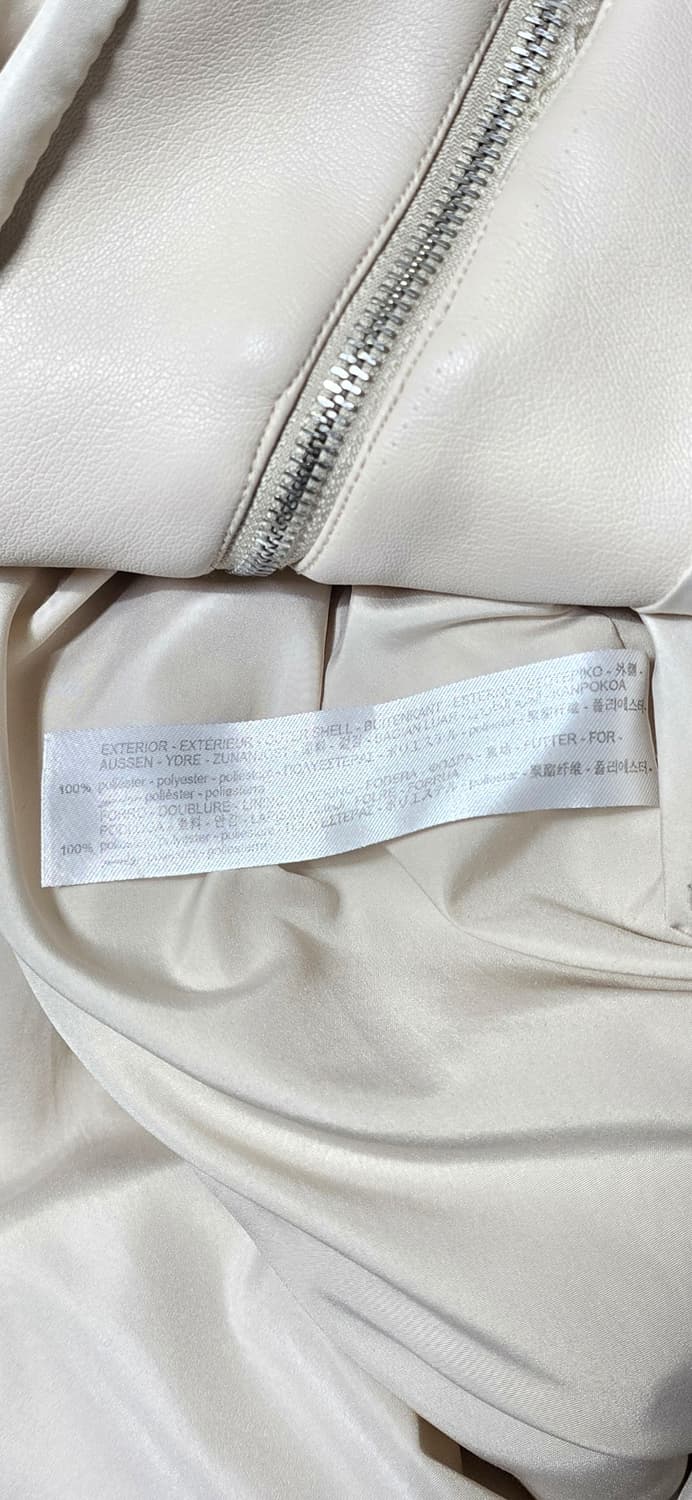 ZARA 퍼 후드 집업 XS 상품이미지4