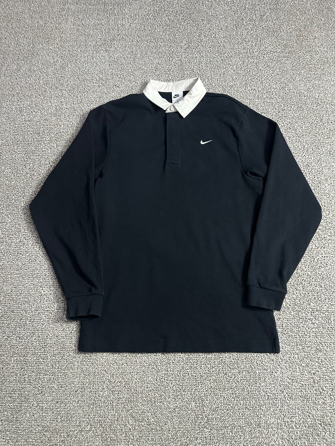 나이키 솔로 스우시 럭비 탑 블랙 상품이미지1