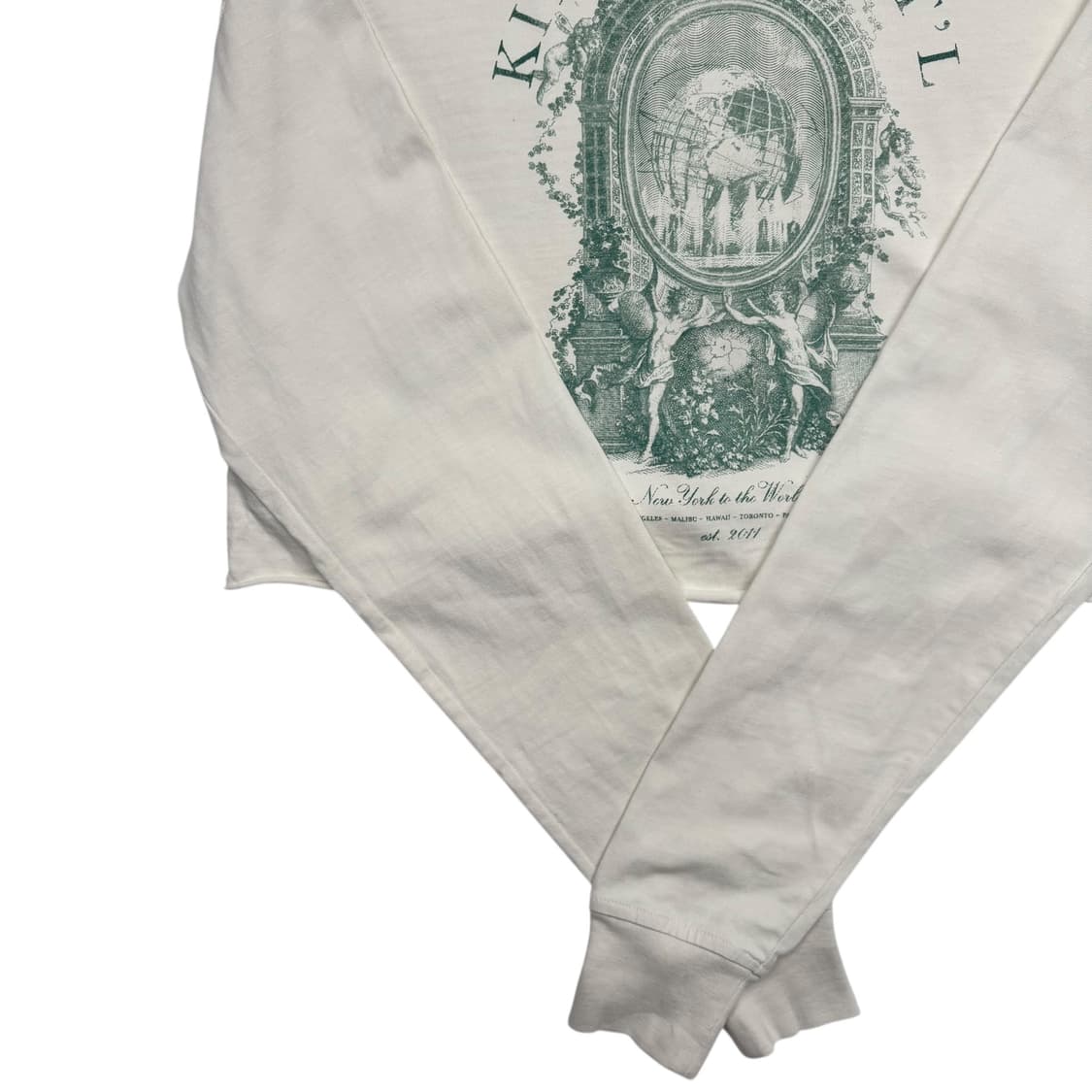 Kith 화이트 크롭 제스퍼 롱슬리브 XS 상품이미지6