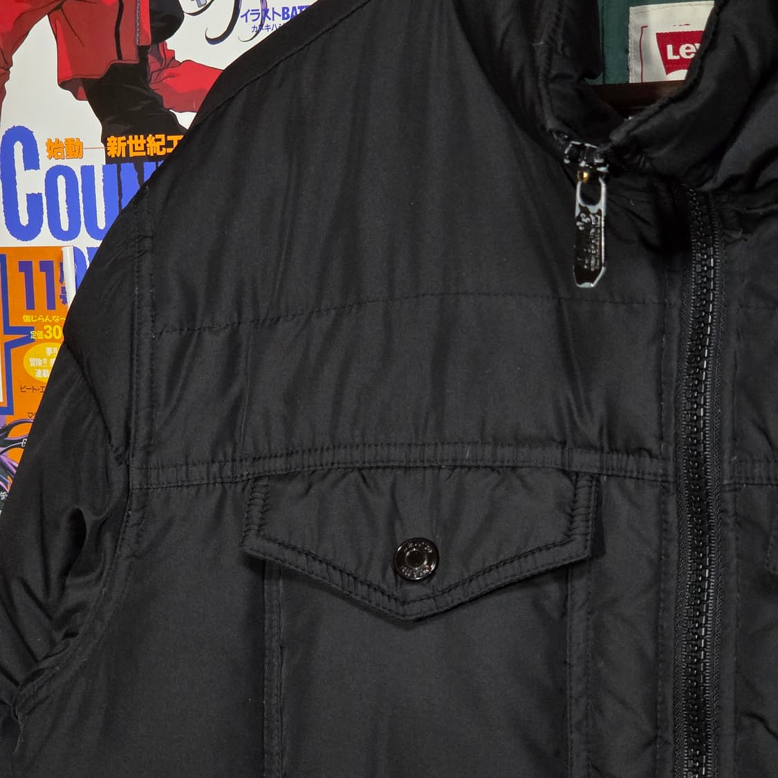 리바이스 투포켓 덕다운 패딩 점퍼 상품이미지3