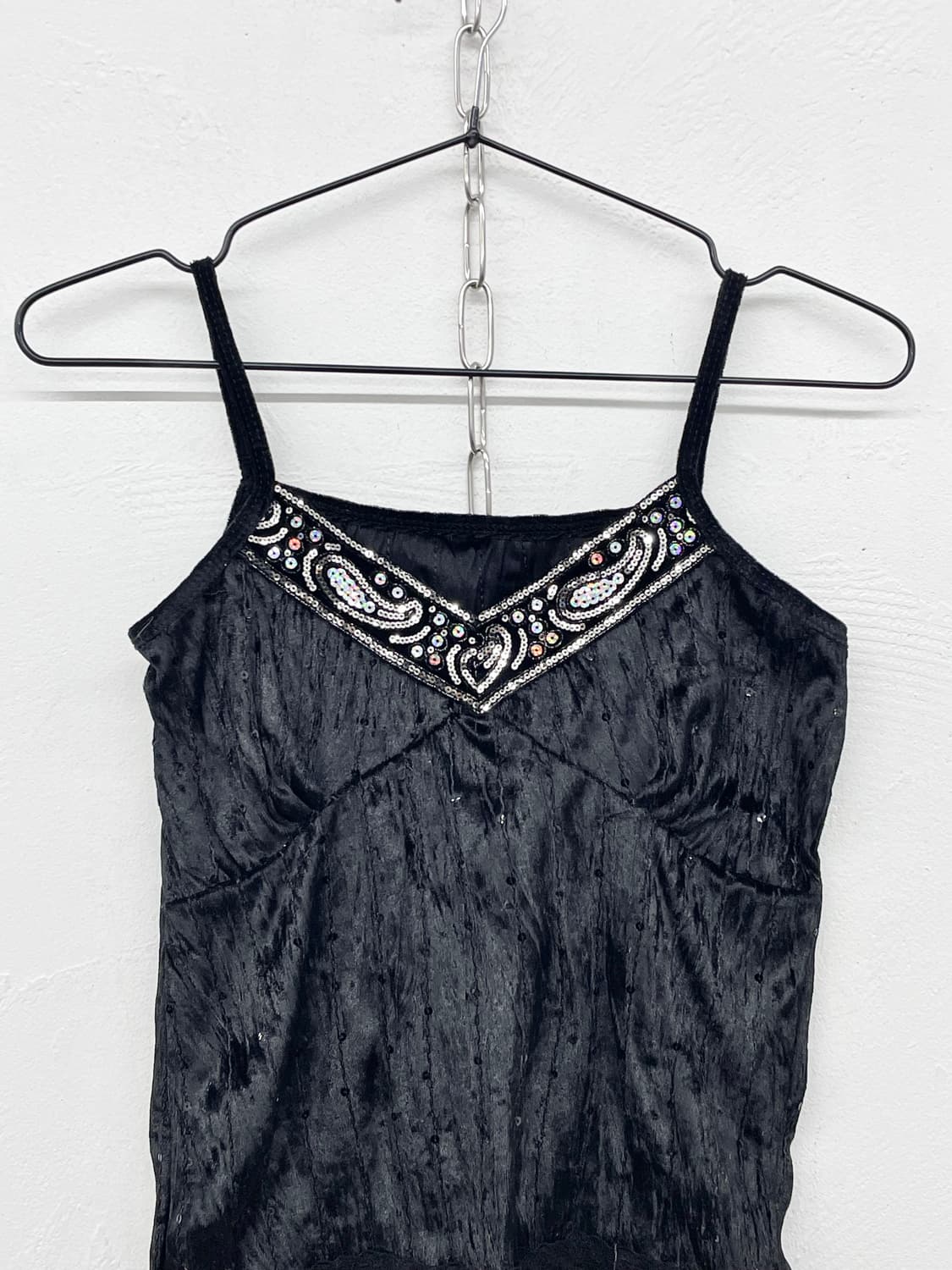 고딕 벨벳 레이스 탑 상품이미지5