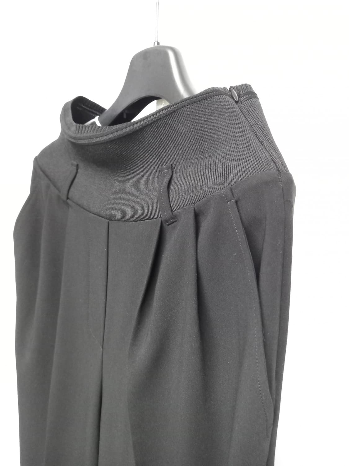 시스템 춘하 쉬폰 하이웨스트 핀턱 와이드 통핏팬츠 55 상품이미지5