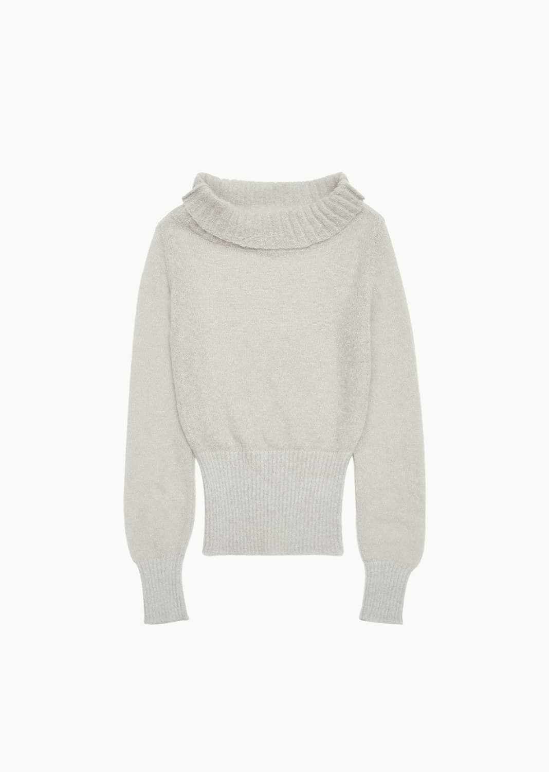 [XS,S,M,L]팔로마울 SOFRE 오프숄더 니트/그레이 상품이미지6