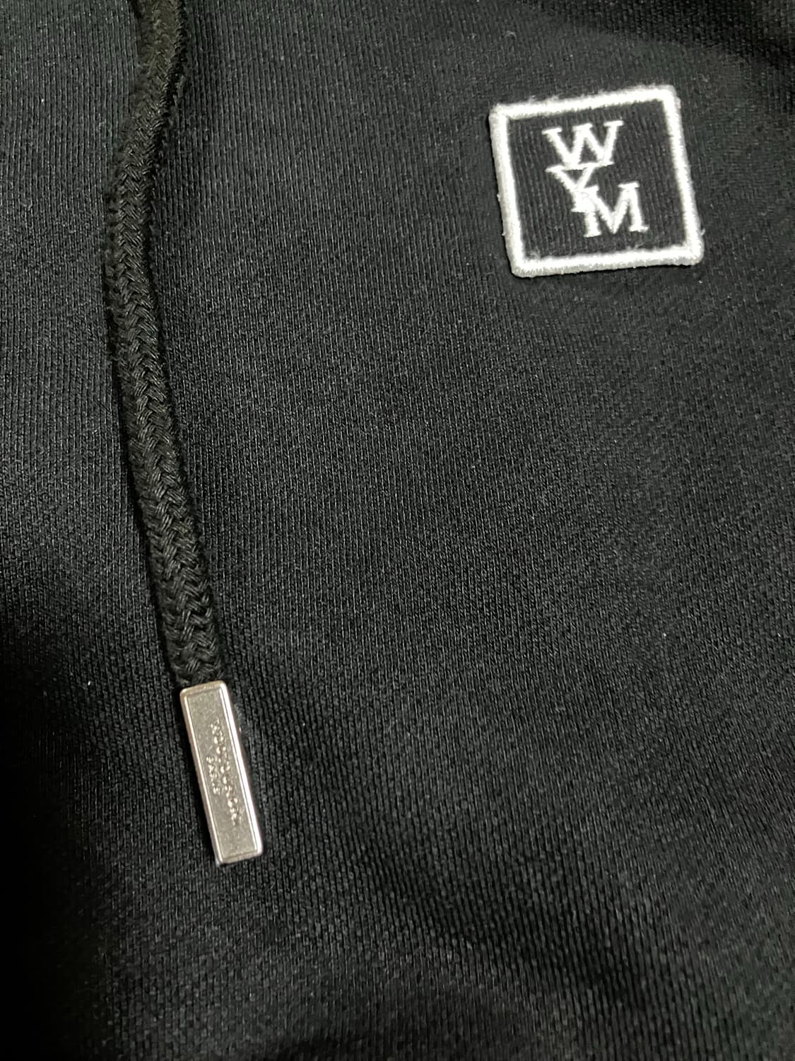 우영미 백로고 후드티 50사이즈 상품이미지3