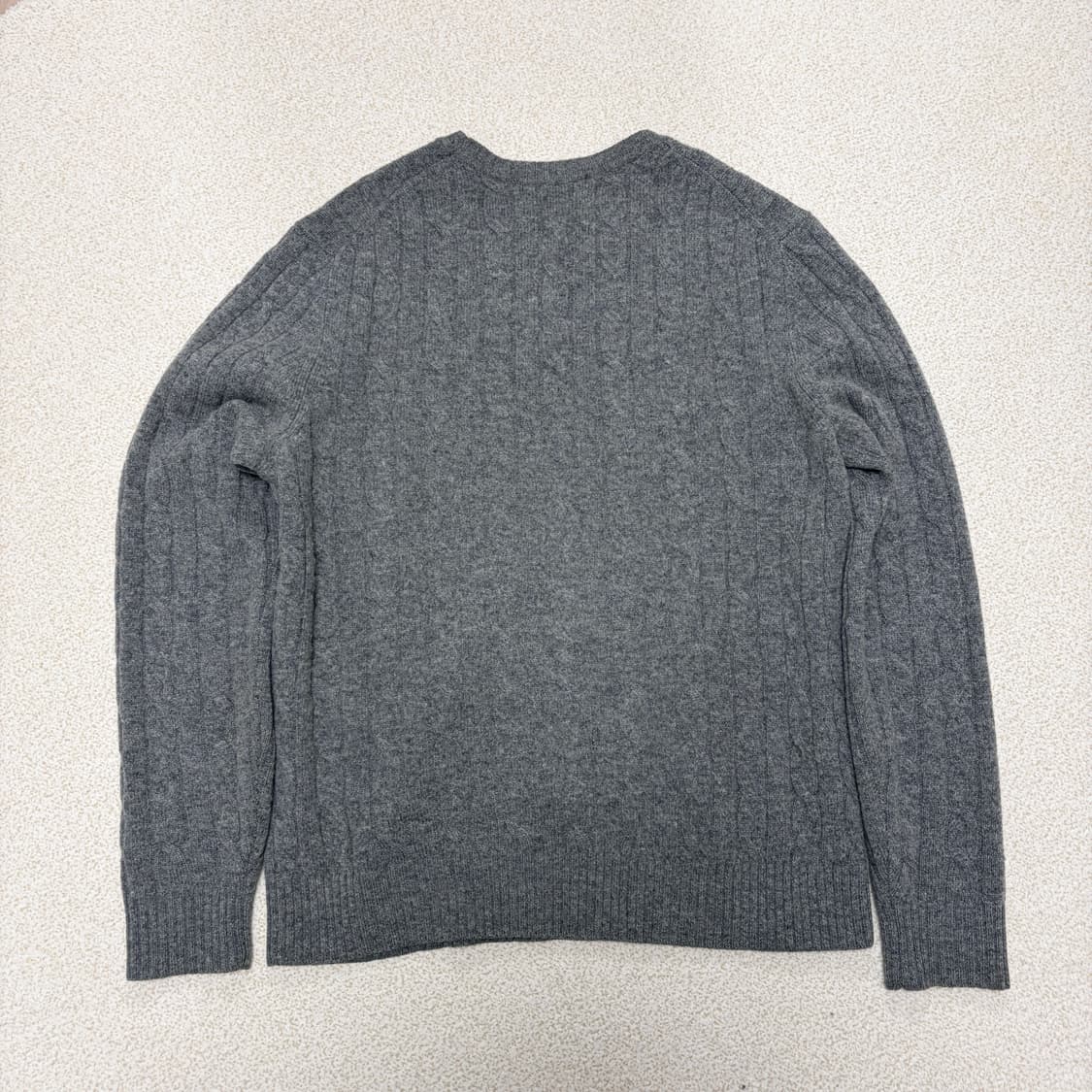 브룩스 브라더스 남성 램스울 케이블 니트 상품이미지5