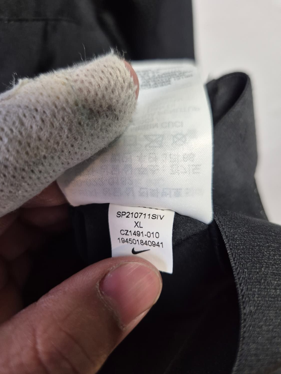 나이키 블랙 클래시 스포츠 트레이닝드라이핏 바람막이 XL사이즈(상태A급) 상품이미지10