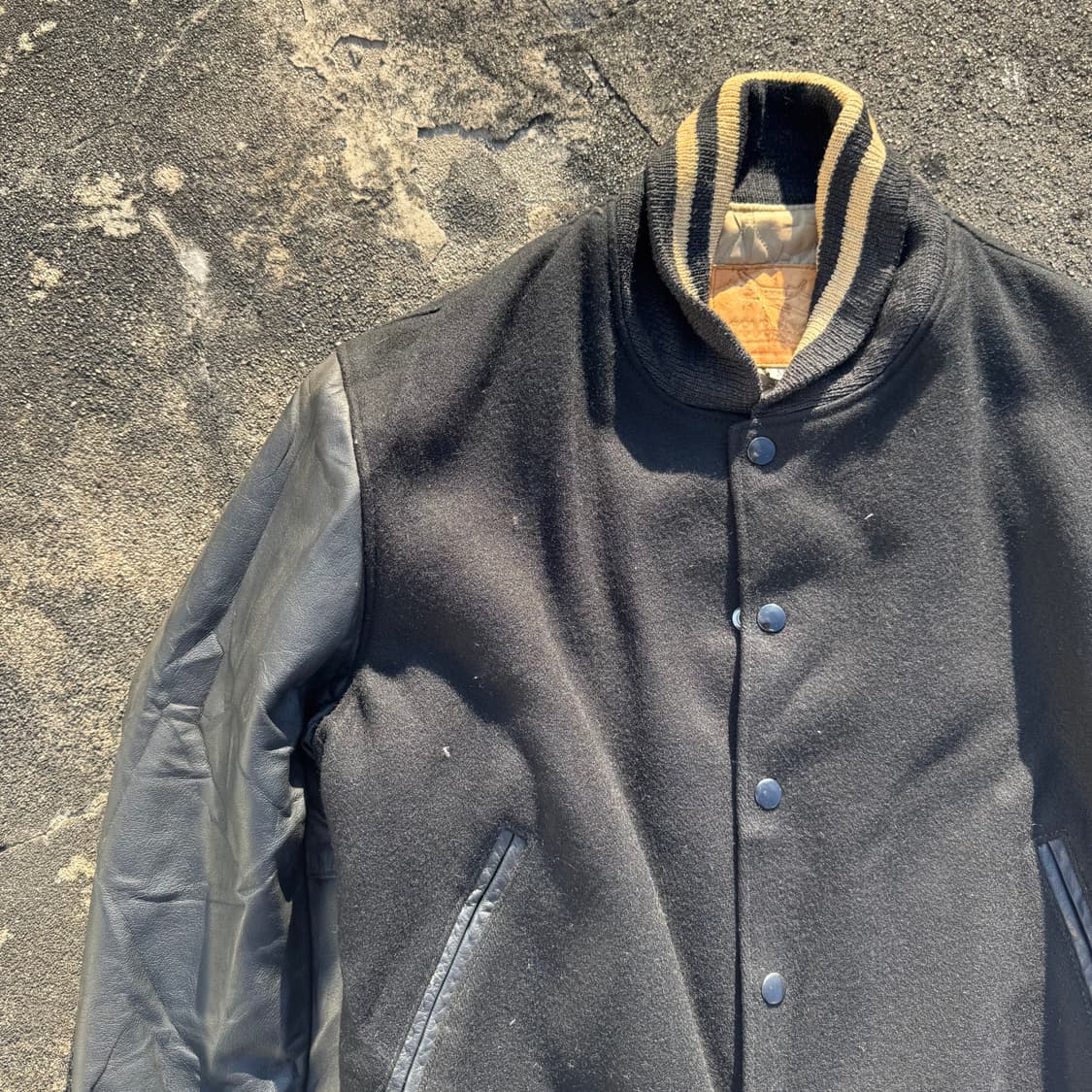 [M] 80s Golden bear 골든베어 Air Mail 바시티자켓 상품이미지4