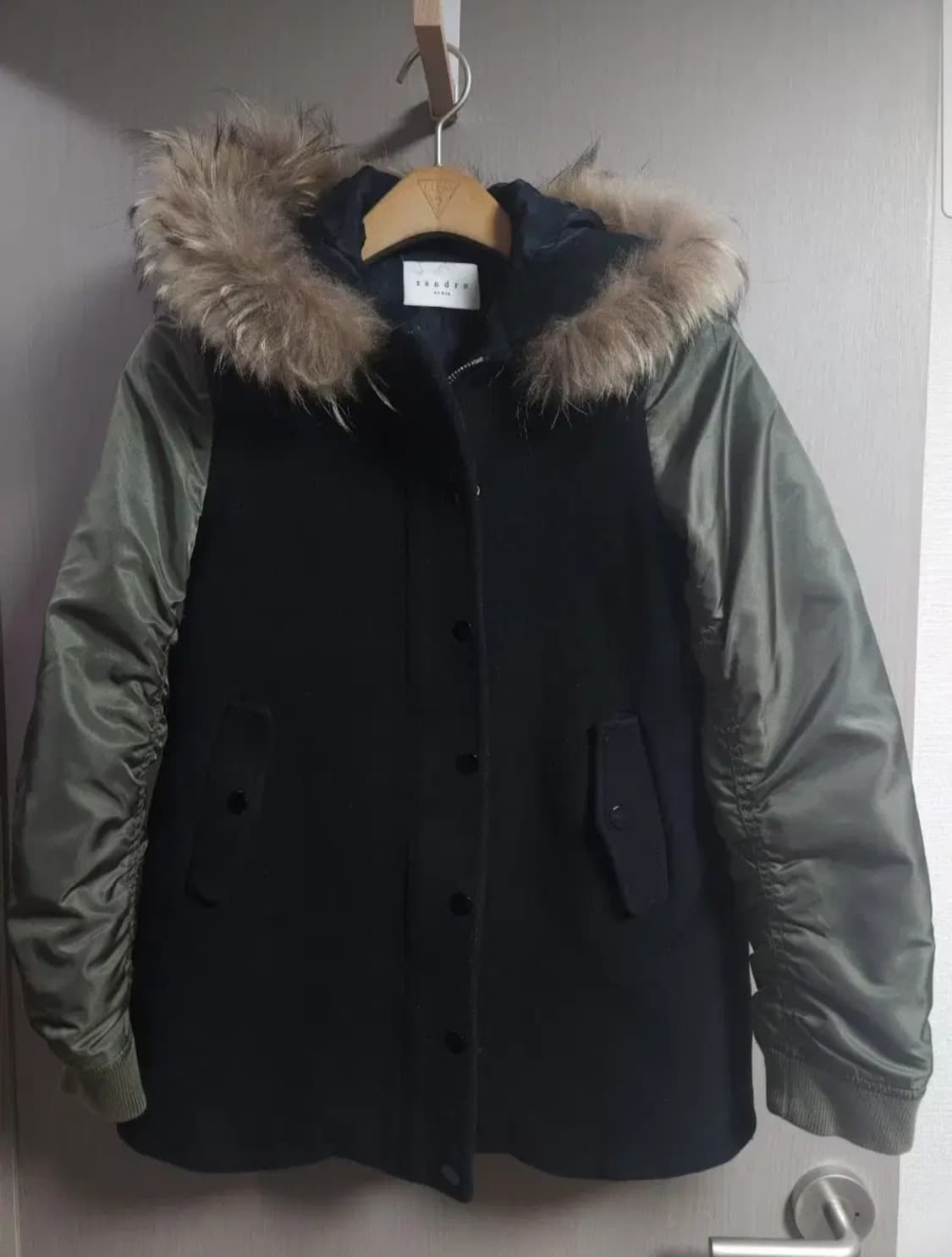 산드로 하이브리드 코트, 1 size 상품이미지1