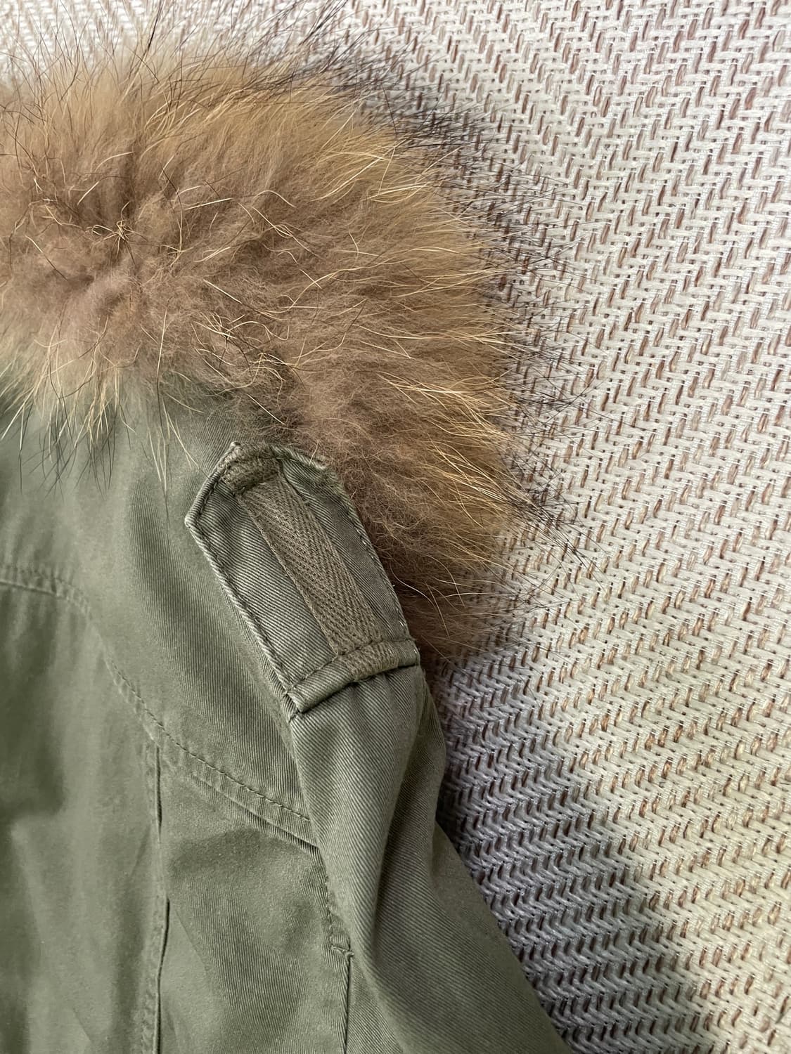 빈티지 밀리터리 퍼 트리밍 자켓 goa lgb J03504 상품이미지8