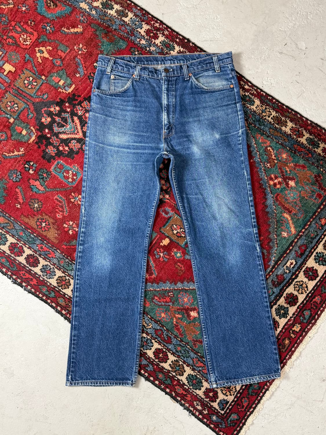 90's USA Made 빈티지 리바이스 517 오렌지탭 부츠컷 상품이미지1