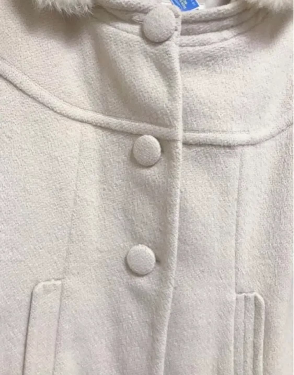 윌셀렉션 짜잔씨 일브 로걀 히메갸루 스나계 후드 퍼 숏코트 상품이미지4