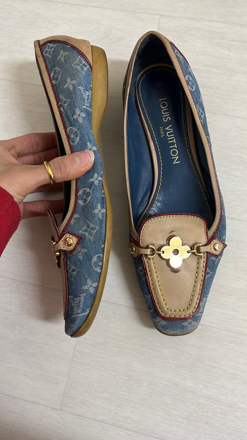 루이비통 여성 데님 로퍼 240 정품 상품이미지2