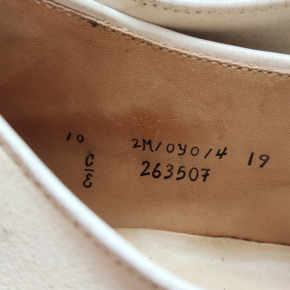 알든 2635 유니페어 별주 화이트 벅스 슈즈 상품이미지7