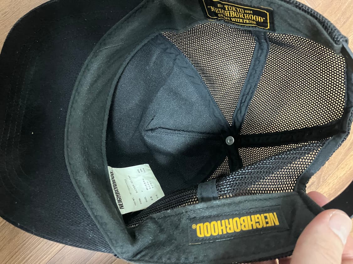 네이버후드 메쉬 트러커 캡 상품이미지3