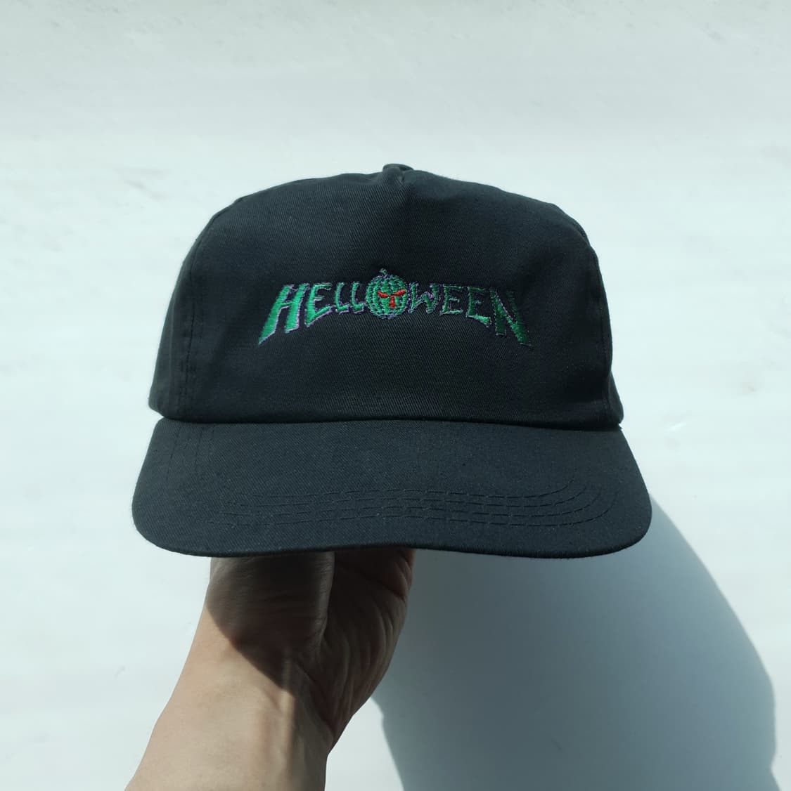 90s "Helloween" Merch 5-Pannel cap 상품이미지1