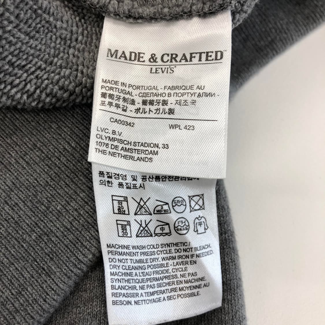 리바이스 메이드 앤 크래프트 패치워크 맨투맨 100-105 상품이미지6