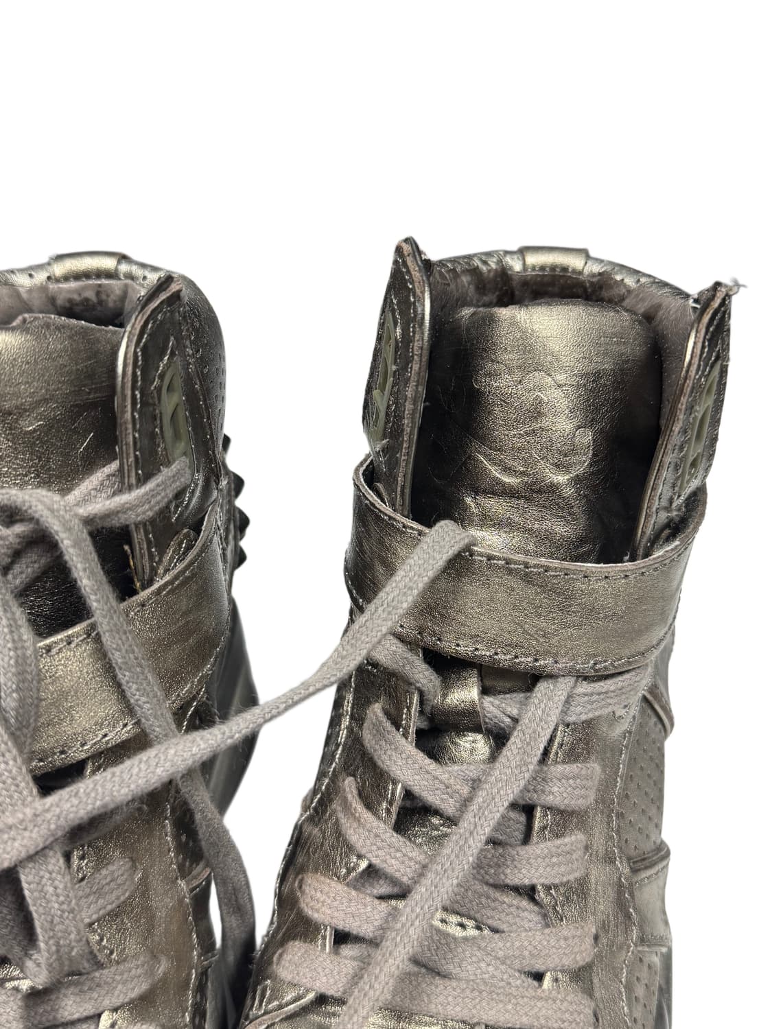 ASH 메탈릭 스터드 웨지힐 하이탑 스니커즈 상품이미지5