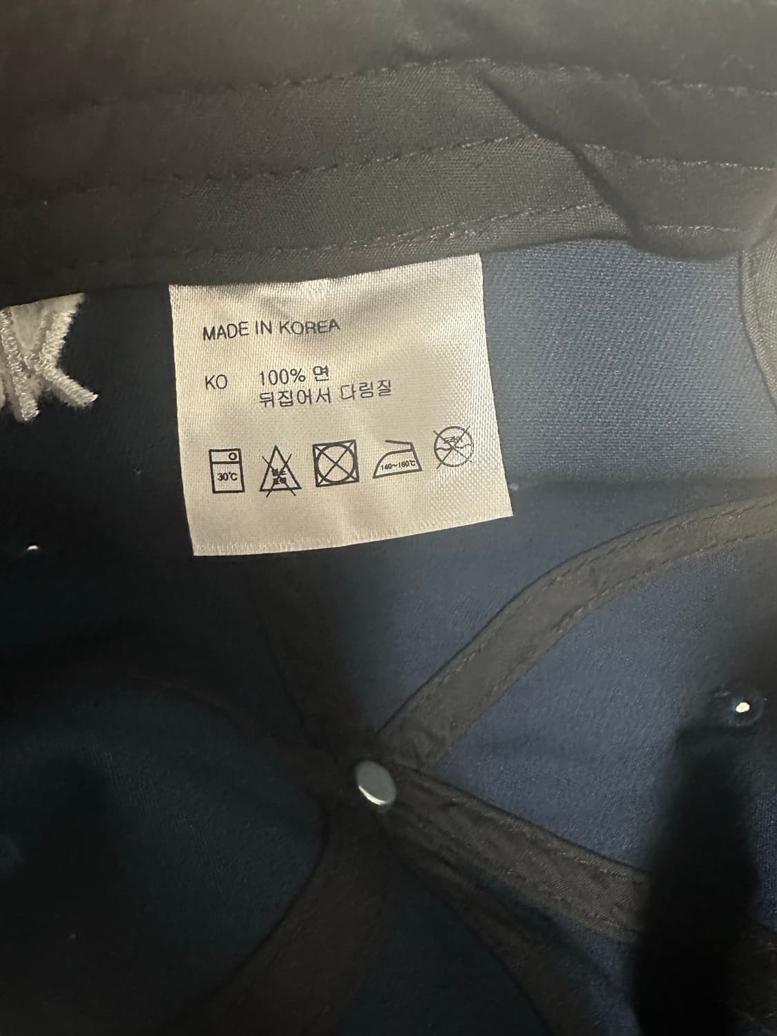 데우스 마키나 성수 네이비 볼캡 상품이미지4