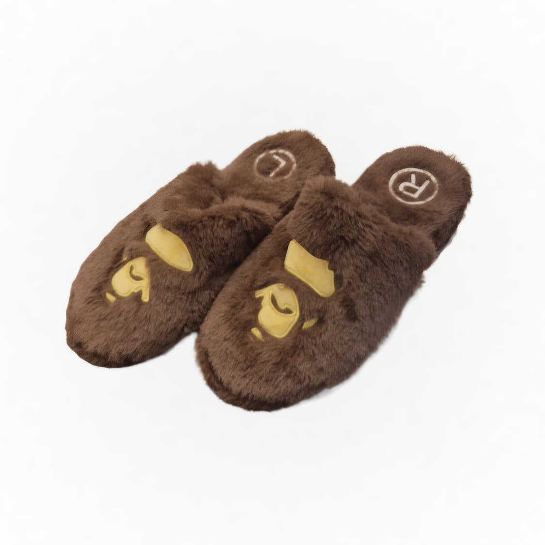 베이프 헤드 털 슬리퍼 상품이미지2