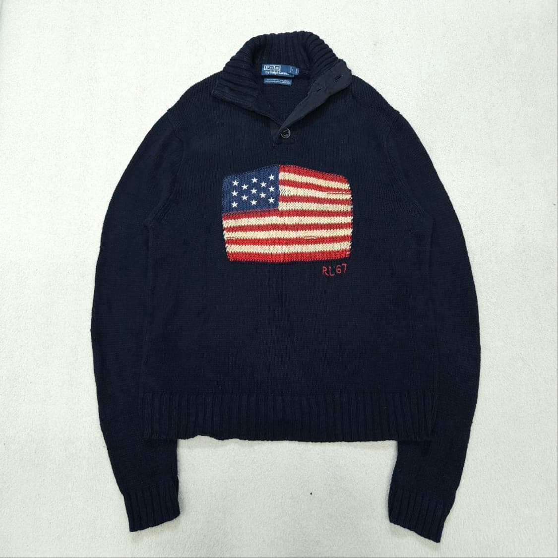 폴로 랄프 로렌 성조기 니트 XL 상품이미지1