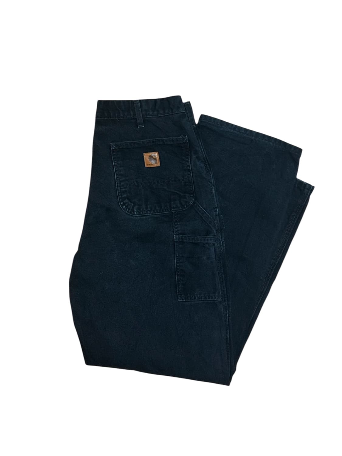 칼하트 b11 블랙 카펜터 싱글니 워크팬츠 상품이미지7