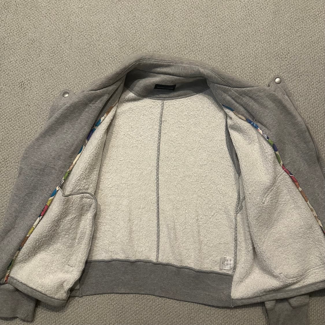 츠모리 치사토 Tsumori Chisato 바이커 스웻 자켓 상품이미지6