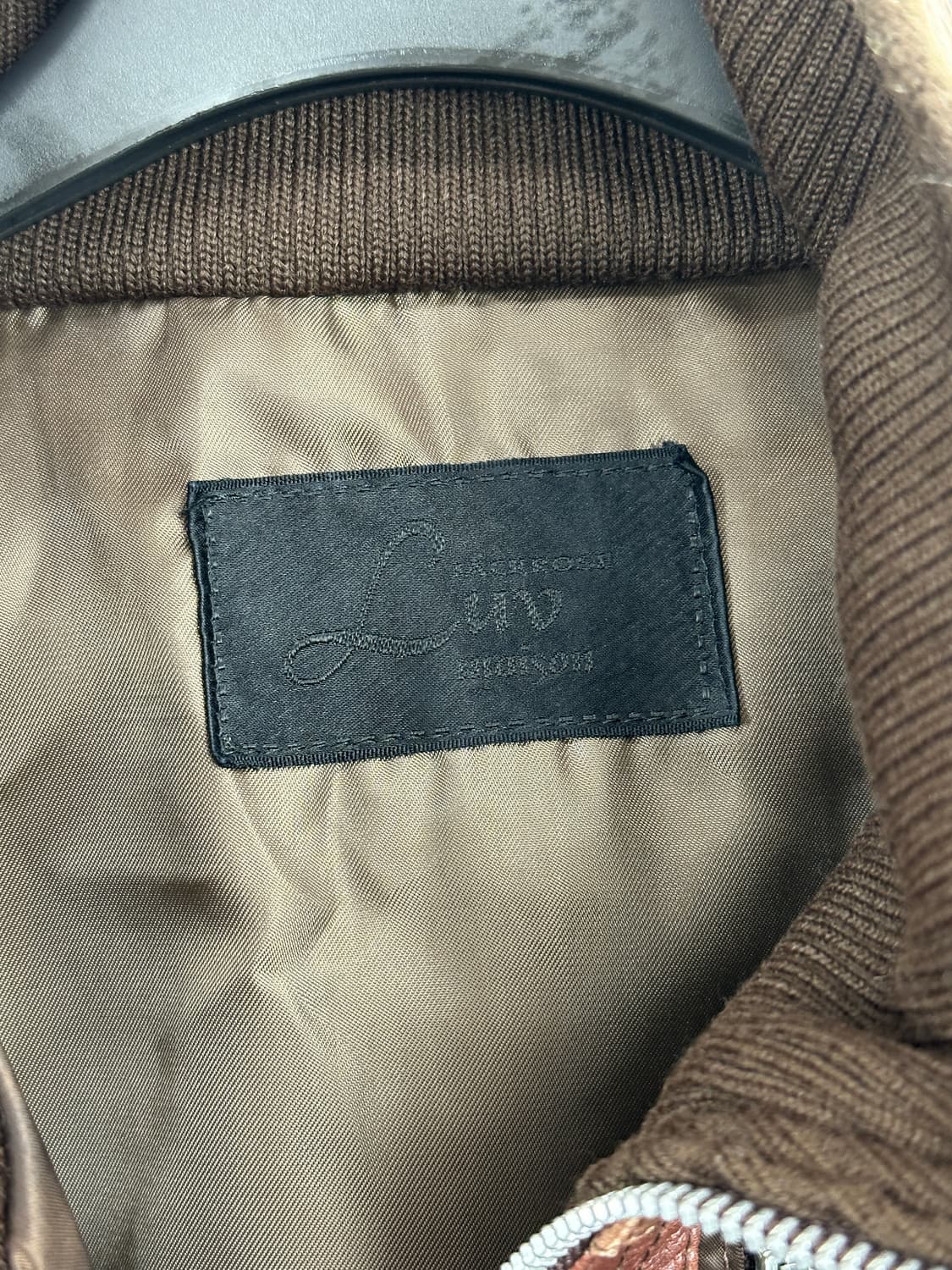 Luv Maison Kangaroo Leather Hybrid Jacke 상품이미지10