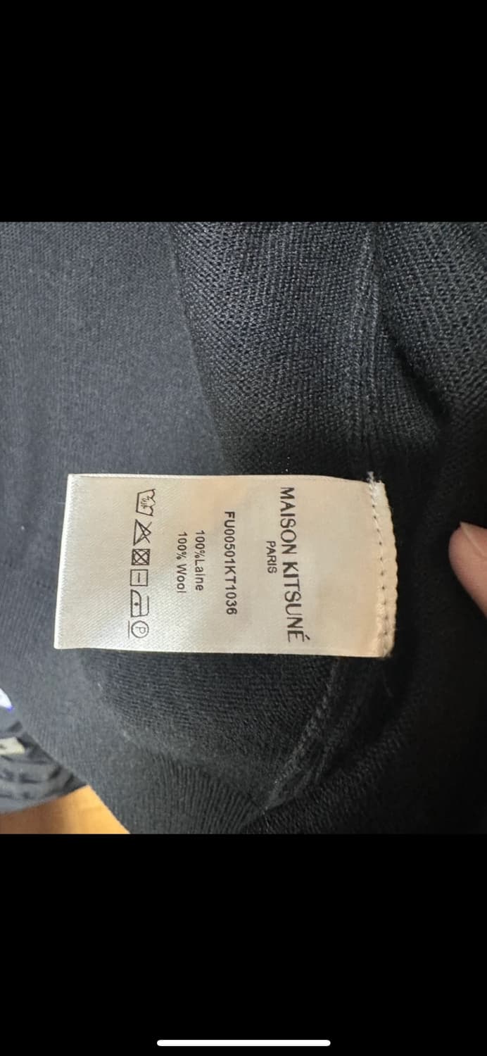 메종키츠네 남녀공용 트리컬러 폭스 가디건 상품이미지9