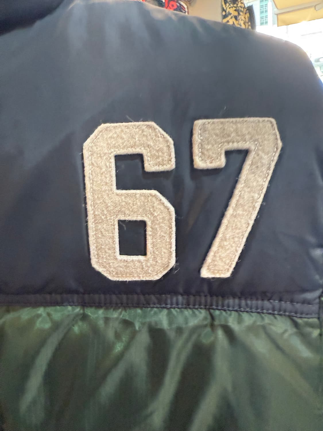 폴로 진스 67 USA 패치 히든버튼 패딩 상품이미지6