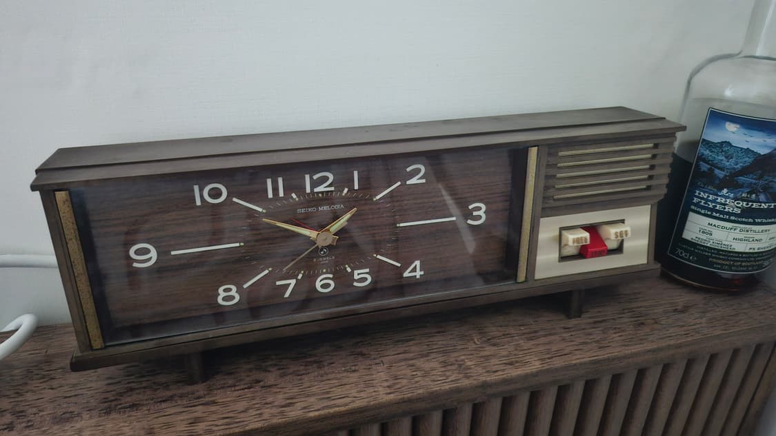 SEIKO MELODIA 빈티지 태엽식 상품이미지2
