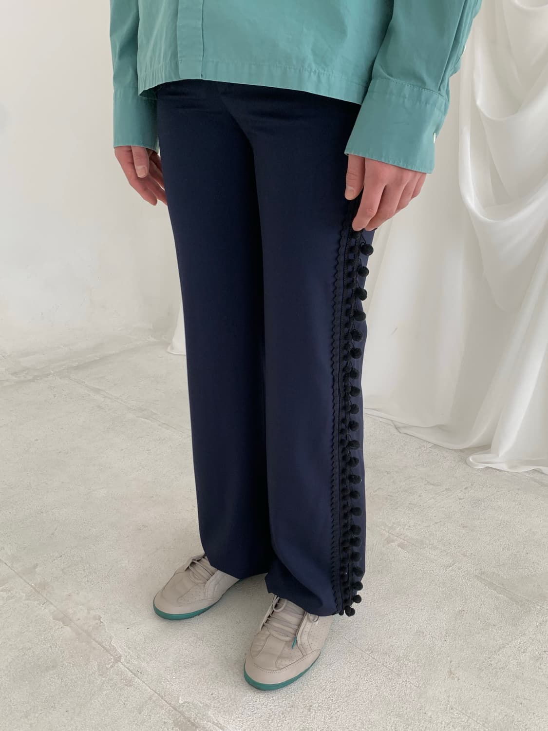 Charles Jeffrey LOVERBOY 슬랙스 (navy) 상품이미지6