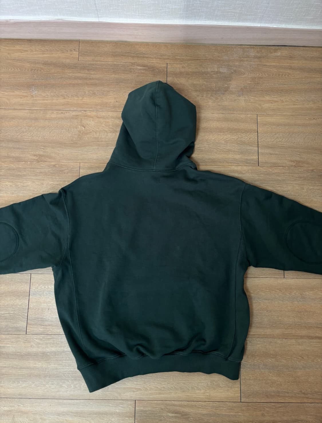 999humanity EVERYDAY LOGO HOODIE(GREEN) 상품이미지3