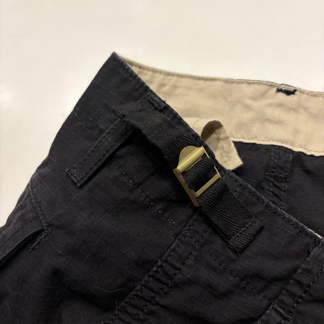 [32] 칼하트 WIP 에비에이션 블랙 카고 바지 팬츠 D769 상품이미지4