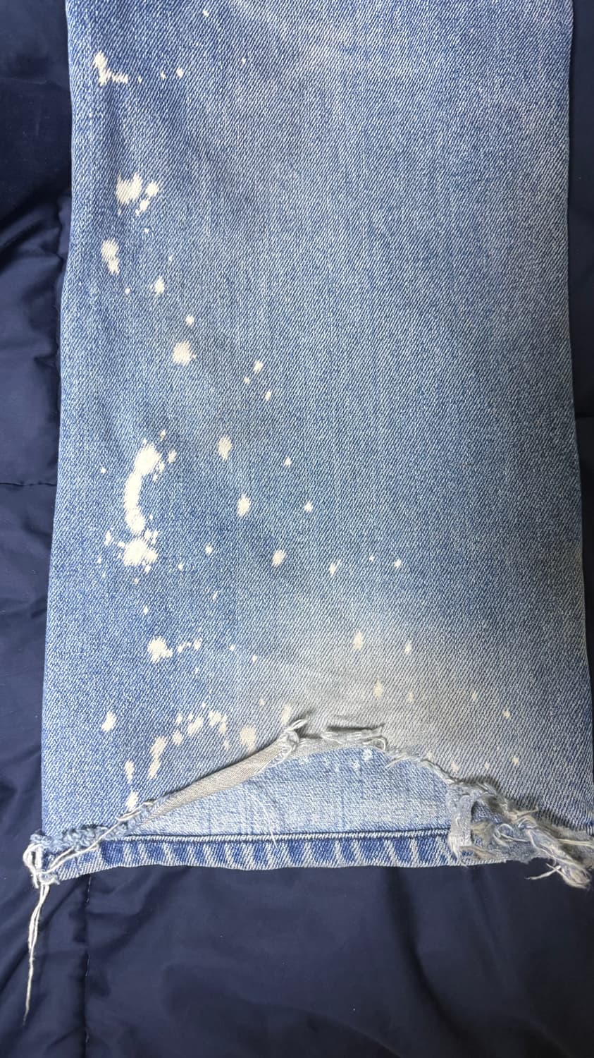 넘버나인 아카이브 2001aw 총알 그런지 데님 상품이미지3