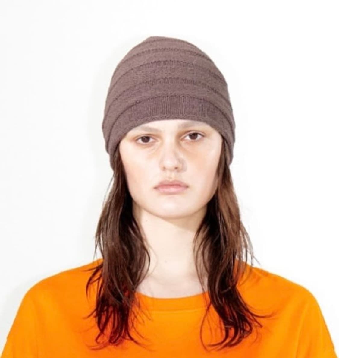 오픈와이와이 비니 브라운 상품이미지1