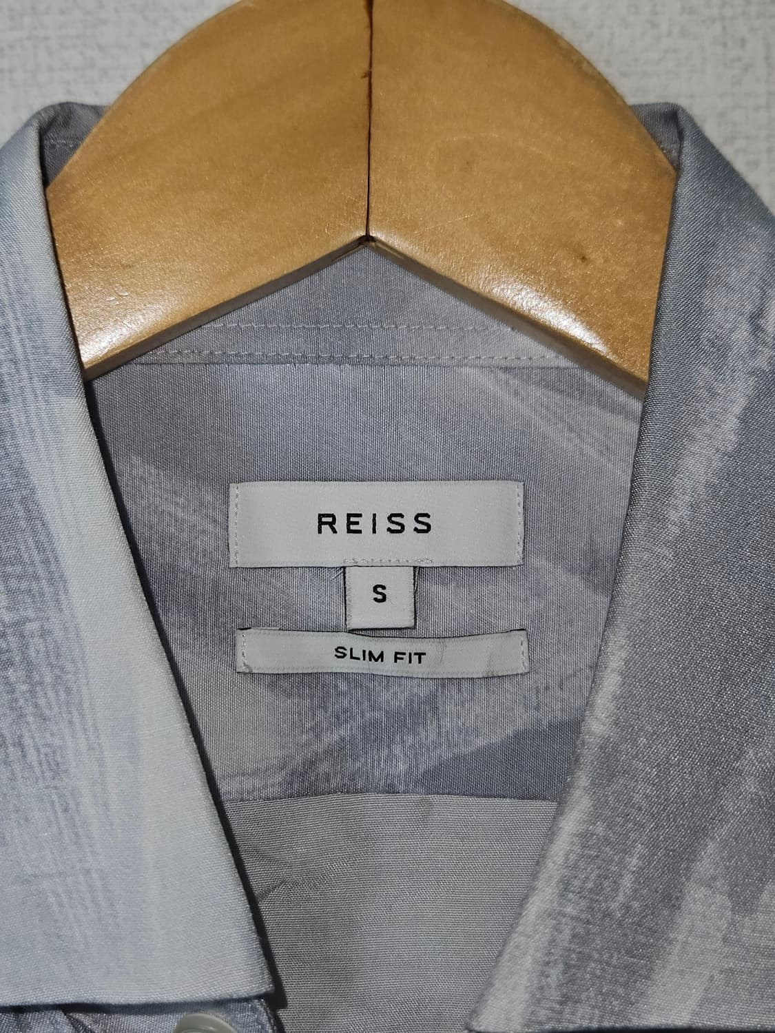 REISS 리스 레이온 반팔셔츠 하와이안 S 95 (백화점 정품) 상품이미지3