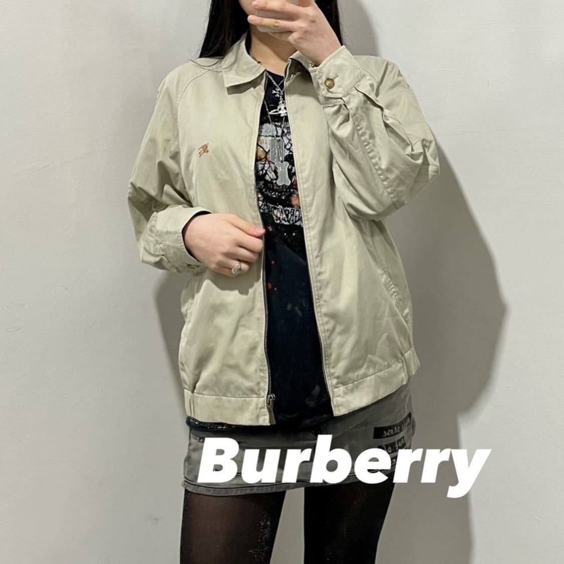 버버리 아카이브 베이직 스윙자켓 상품이미지1