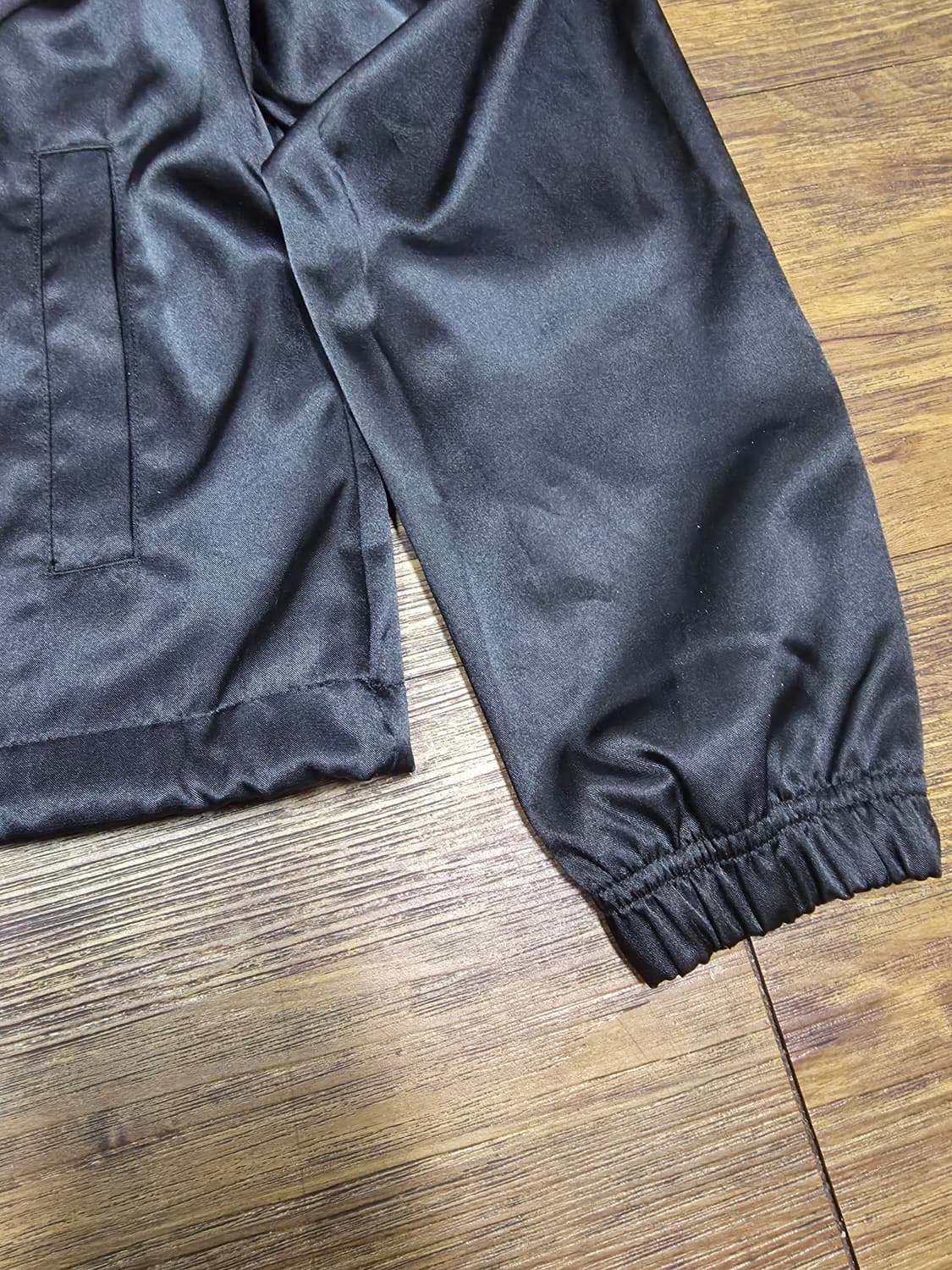 나이키우먼 새틴블랙 코치자켓  상품이미지5