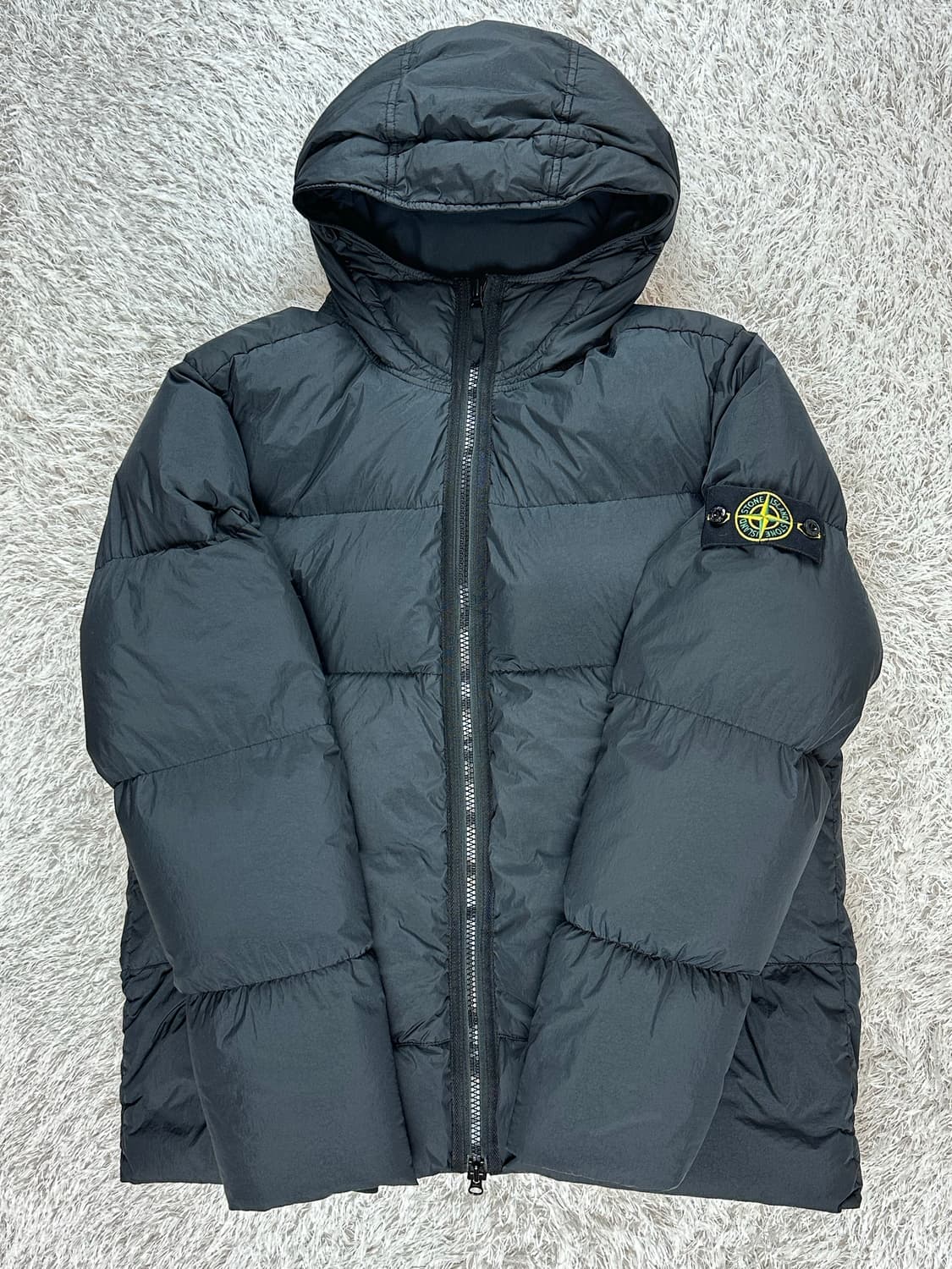 [XL] 백화점판 정품 스톤아일랜드 21FW 크링클랩스 후드 패딩 상품이미지2