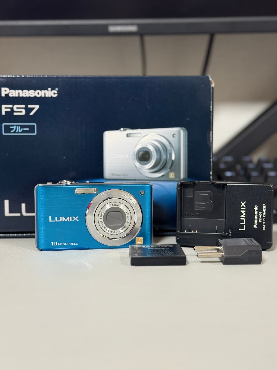 📸 파나소닉 Lumix DMC-FS7 블루 (풀박스) 상품이미지2