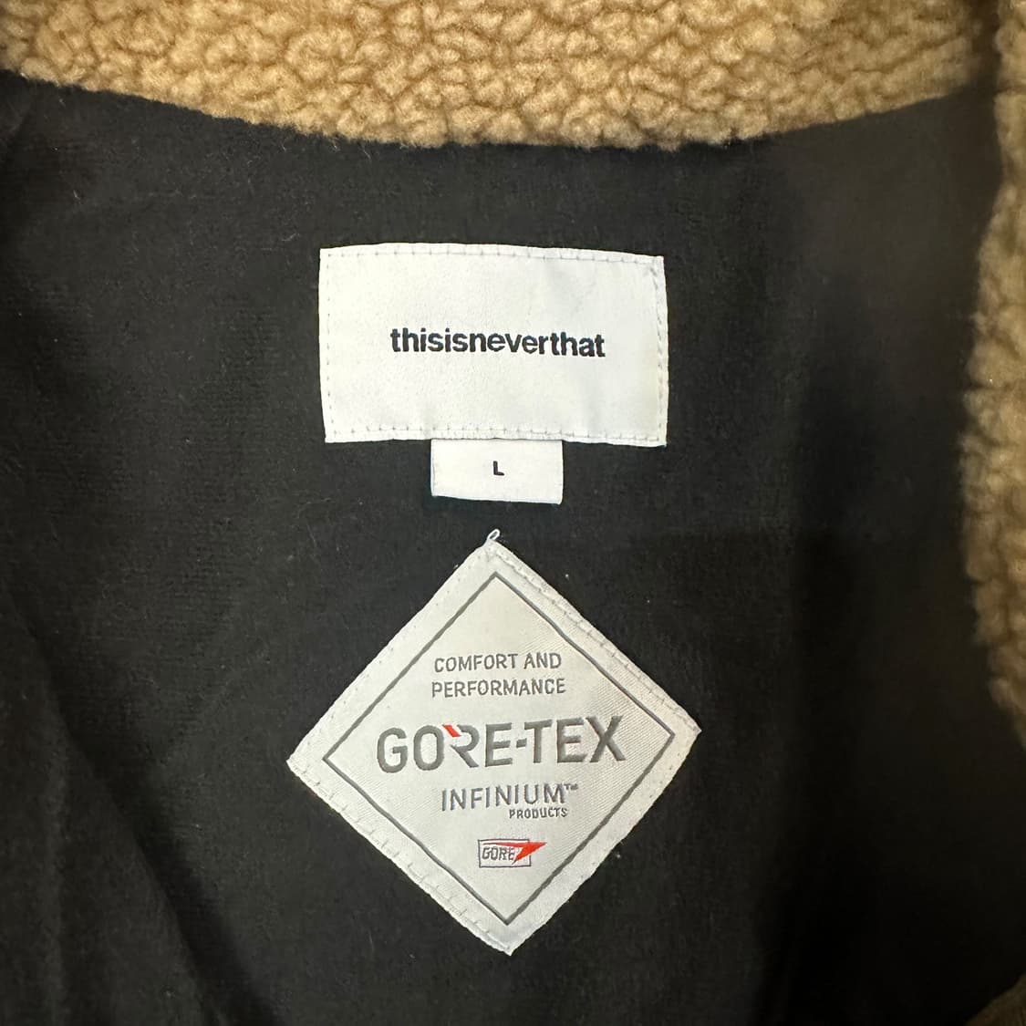디스이즈네버댓 고어텍스 플리스 자켓 상품이미지5