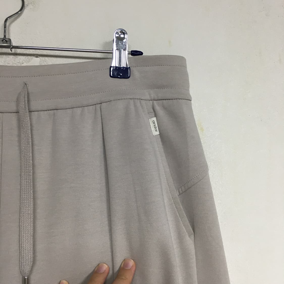 안다르 마일드무스 오버핏 집업 팬츠 세트 L 상품이미지7