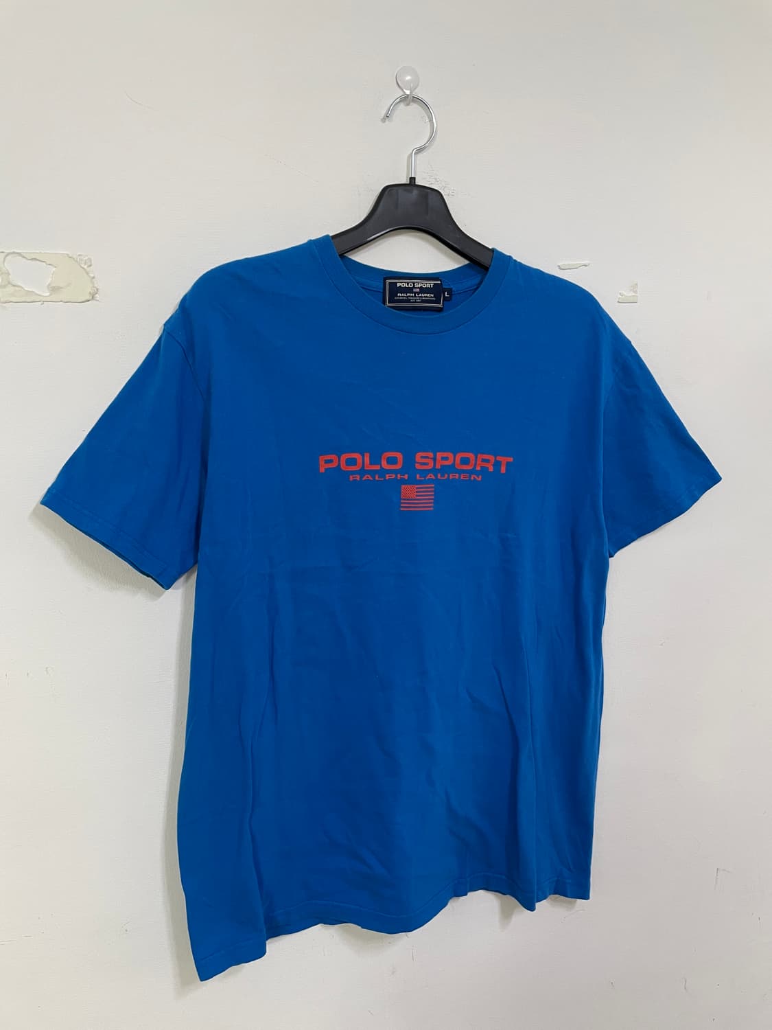 폴로 스포츠 반팔 티셔츠 블루 상품이미지1