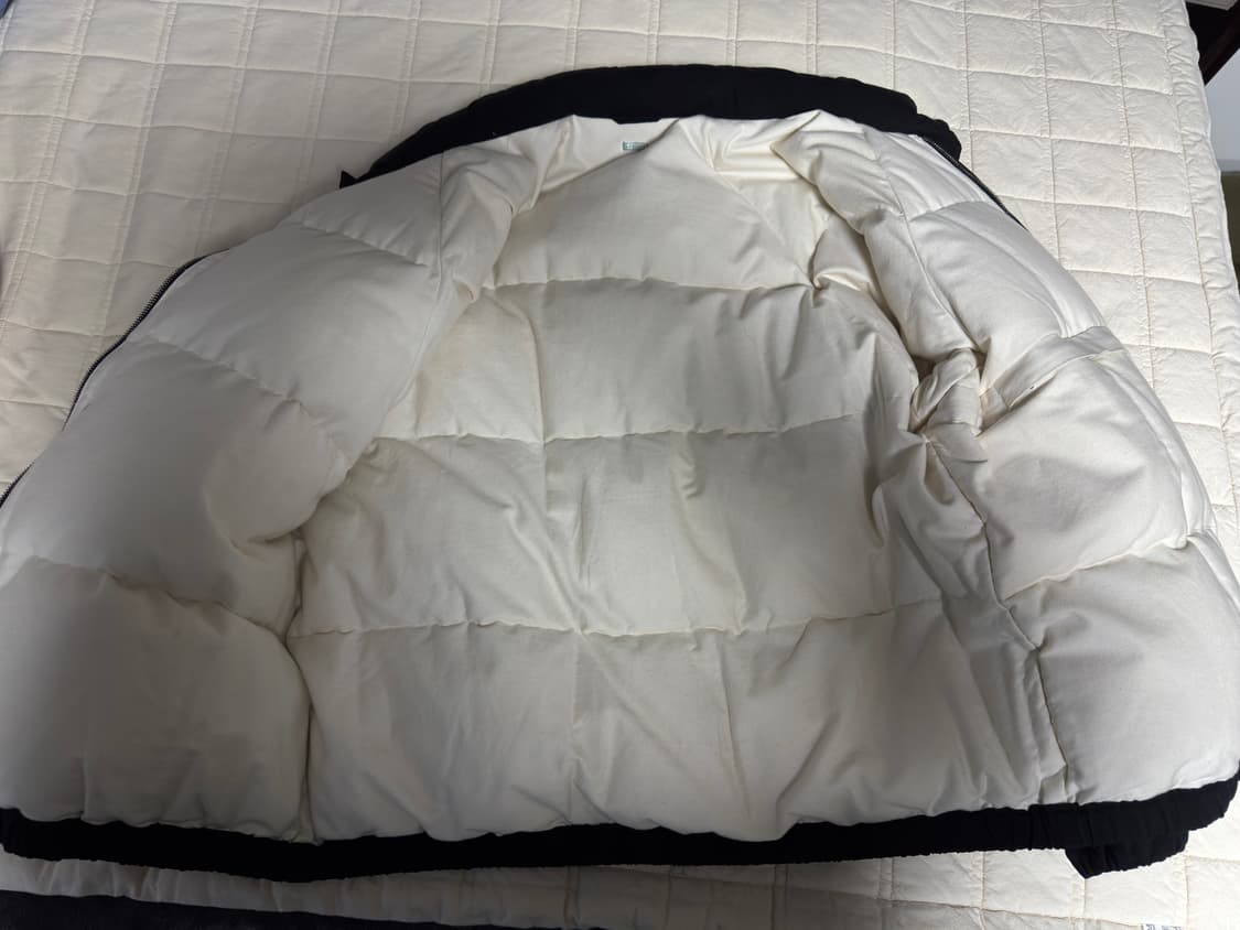 아프레쎄 실크 립스탑 스키다운 다크네이비 3사이즈 (24aw) 상품이미지4