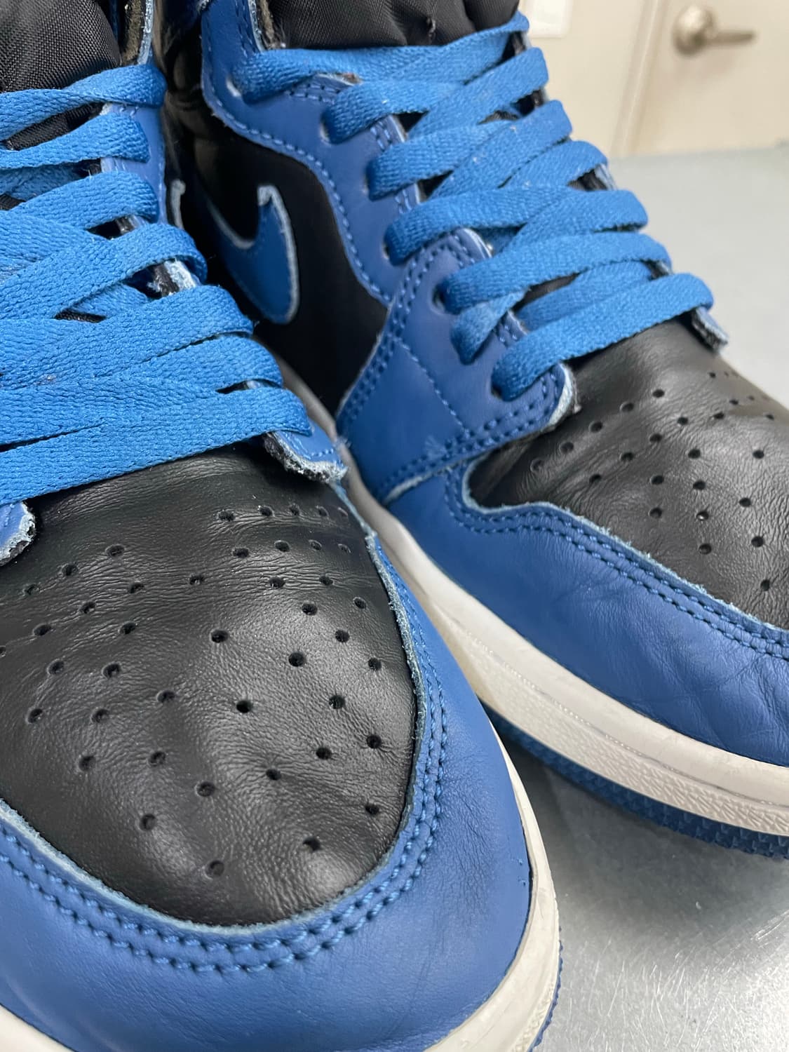 나이키 조던1 레트로 하이 블루 265 상품이미지7